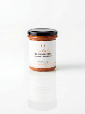 Chutney med Æble, Peberrod & Enebær