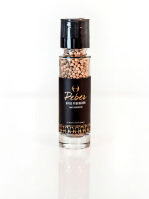 Hvide Peberbær i Kværn