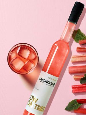 Yellow Lemon Tree - Limoncello Rabarber 350 ml