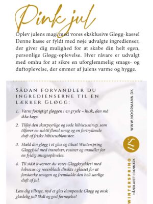 Winterspring Gløgg Gavekasse - Pink Jul