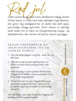 Winterspring Gløgg Gavekasse - Rød Jul