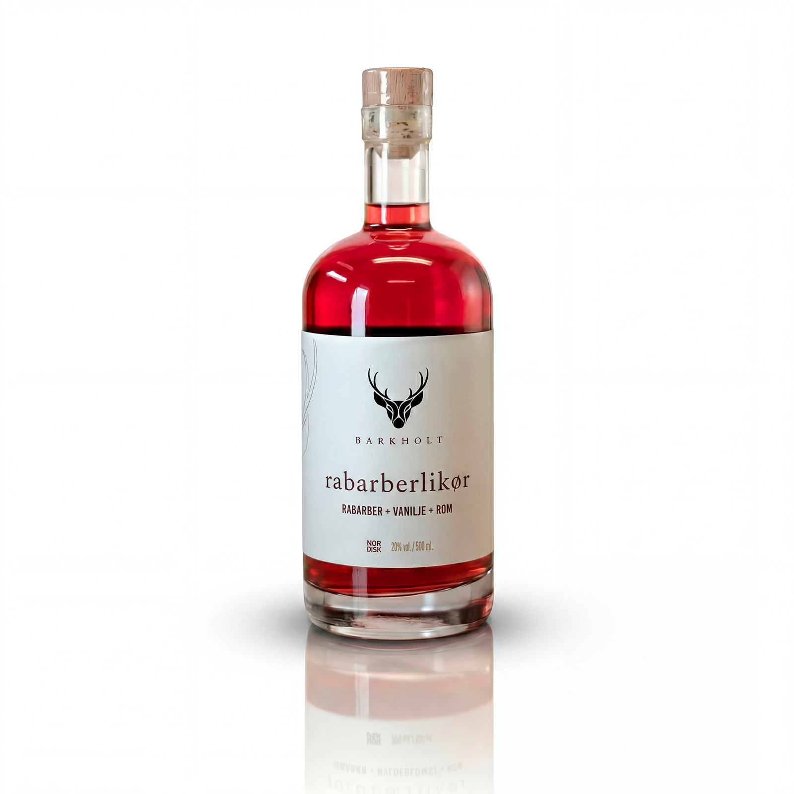 Barkholt Rabarberlikør - 20% vol.